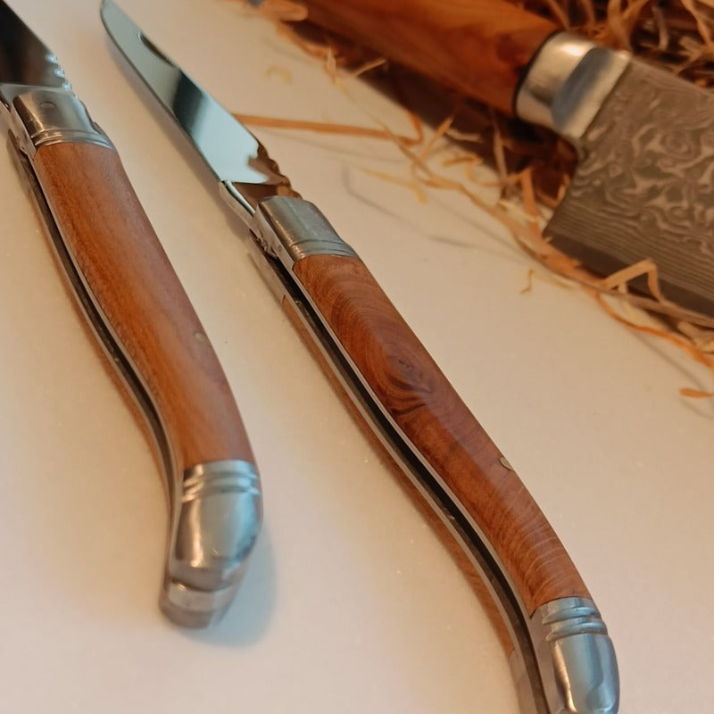 Taschenmesser mit Vinschger Marillenholz – aus Südtirol