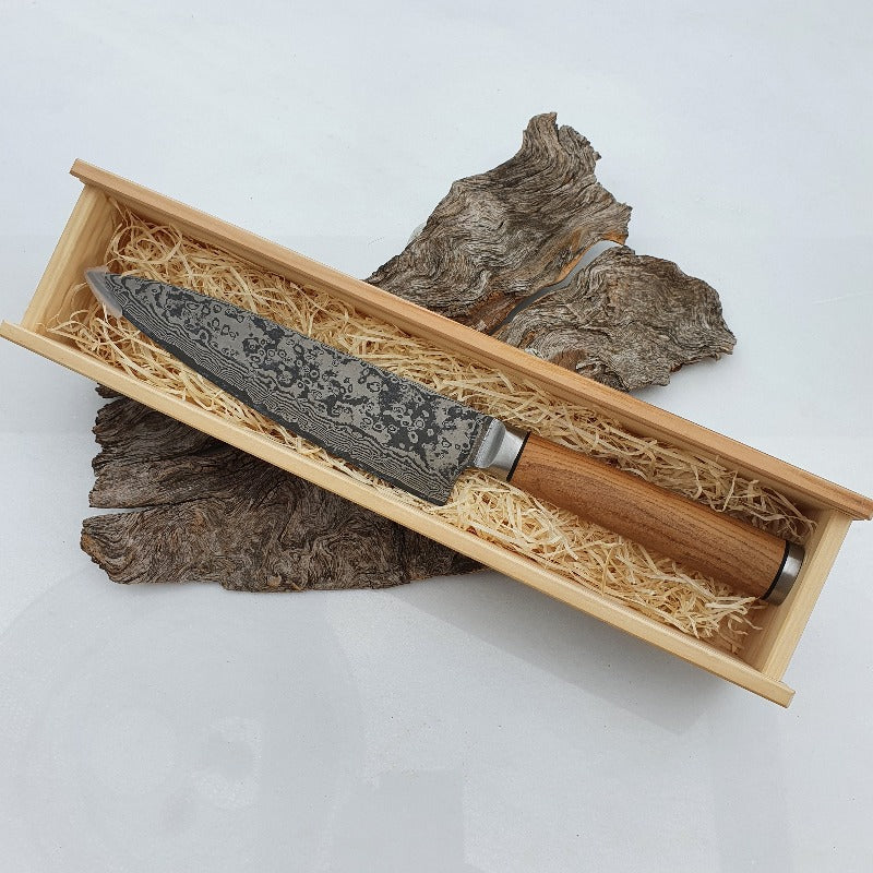 Damaszener Stahl & Vinschger Marille – aus Südtirol