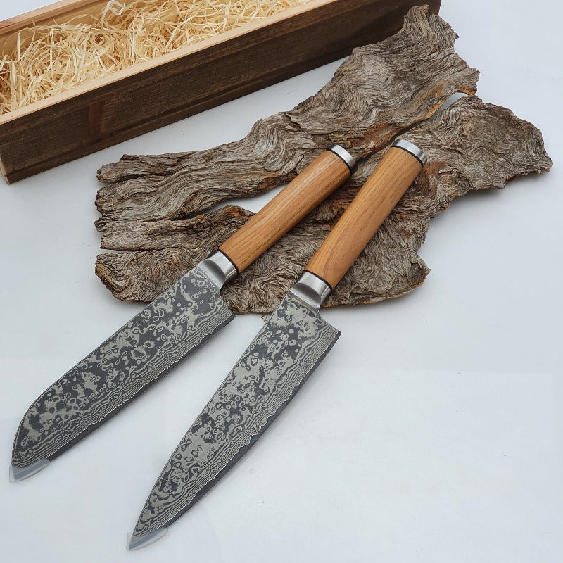 Damaszener Stahl & Vinschger Marille – aus Südtirol