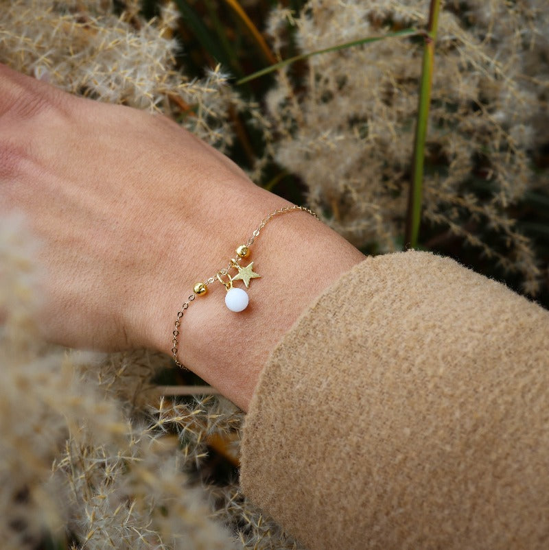 Bracelet &quot;star&quot;, gold