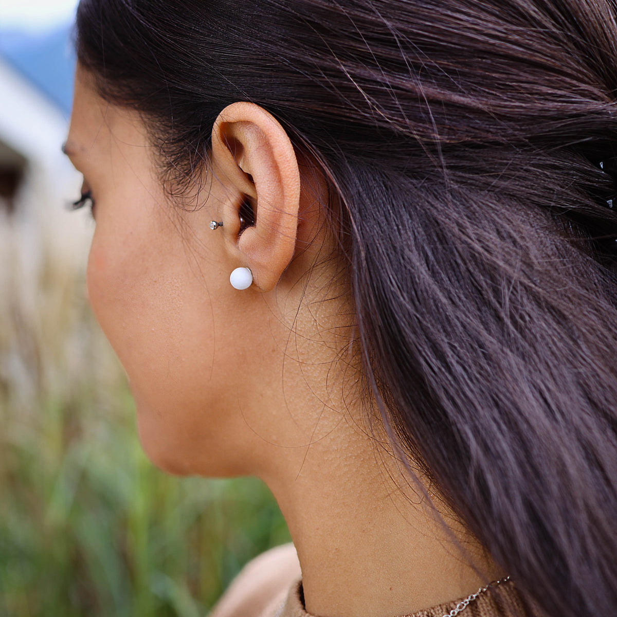 Stud earrings &quot;pure&quot;