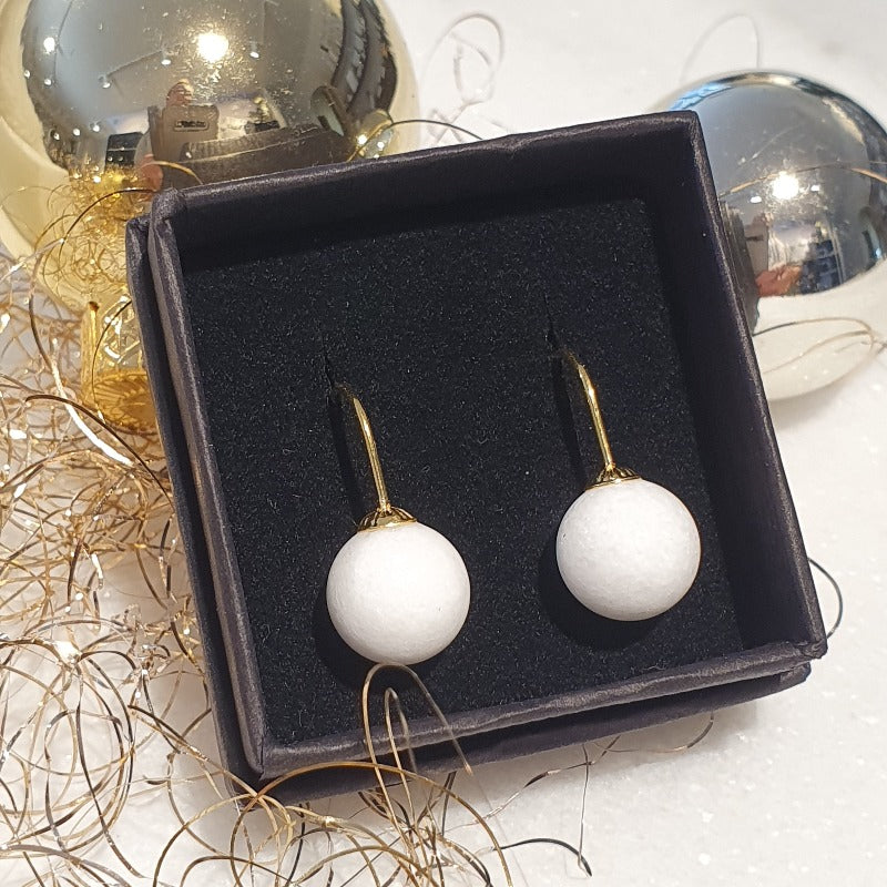 Earrings "pure", gold - Venustis Earrings "pure", gold - Venustis