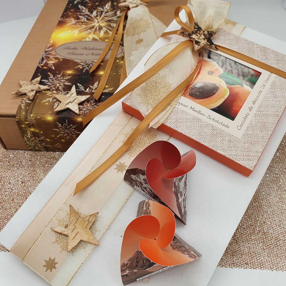 Marble meets chocolate