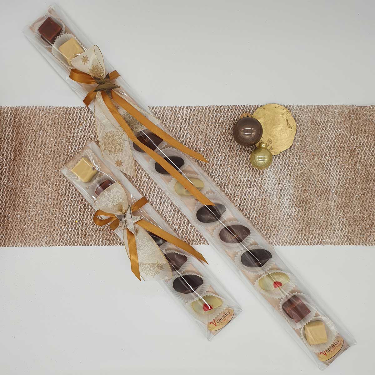 Mixed chocolates on Lasa marble plate 6