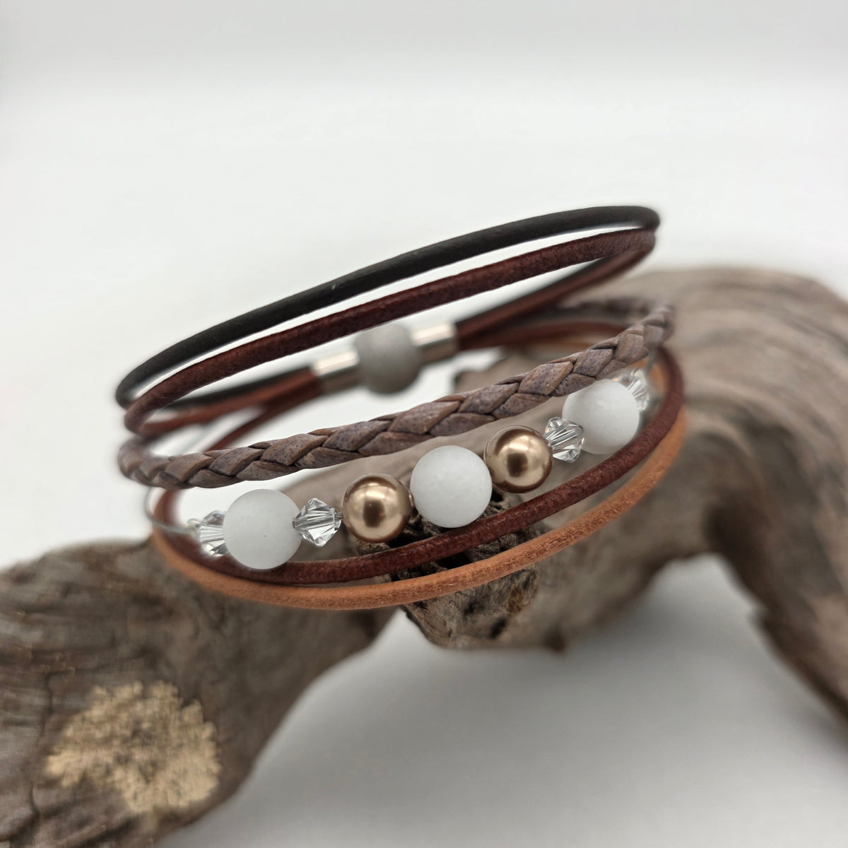 Bracelet &quot;style&quot; brown