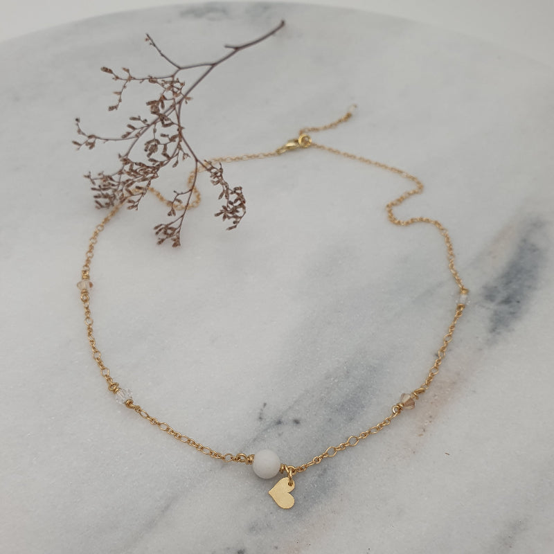 Halskette "Mami & Me", gold