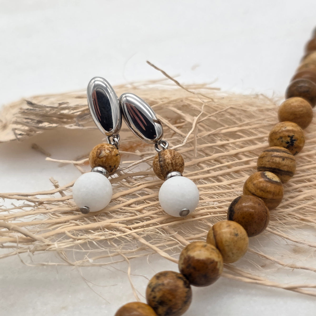 New! Bracelet "chic" brown metallic
