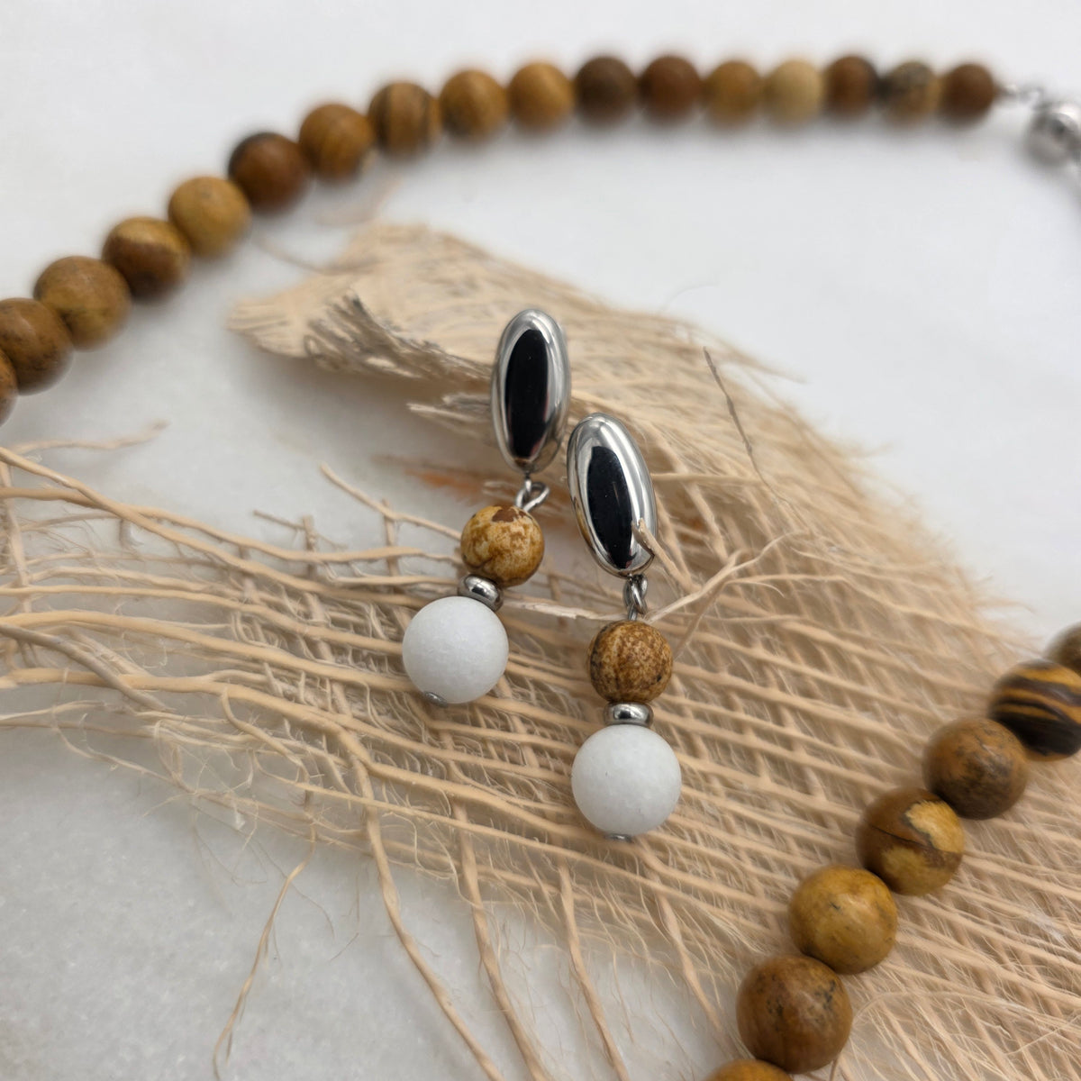 New! Bracelet "chic" brown metallic