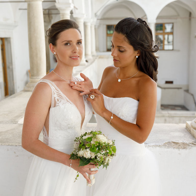 Brautschmuck mit Laaser Marmor