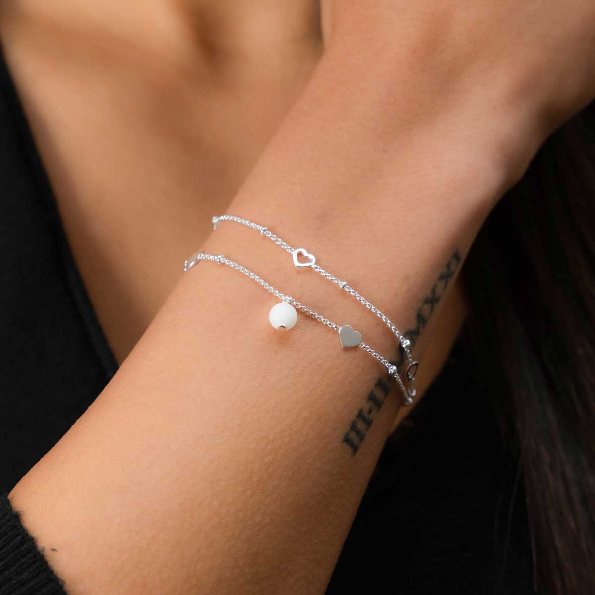 Armband &quot;fine heart&quot;