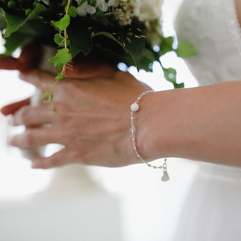 Bridal jewelry bracelet &quot;Theresa&quot;