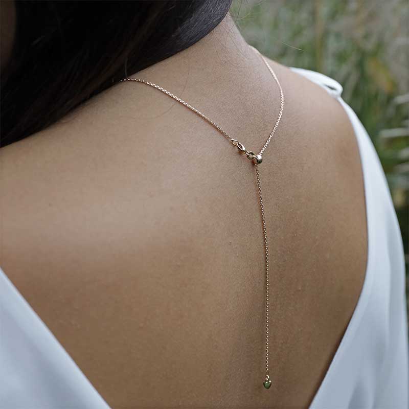 Necklace &quot;Angel&quot;, rosé