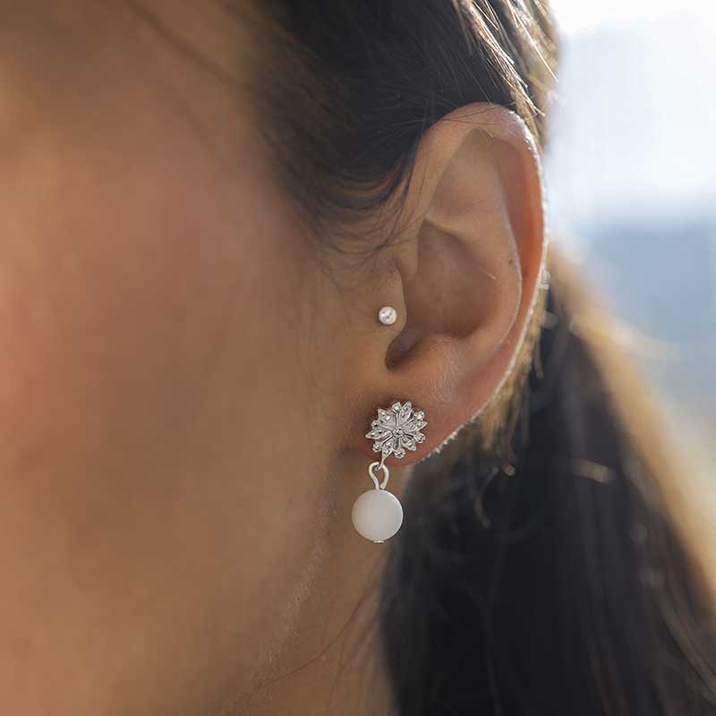 &quot;Flower&quot; earrings