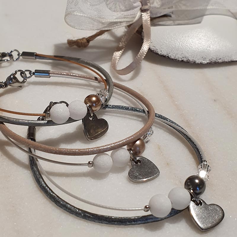 Armband &quot;Valentine&quot; puder