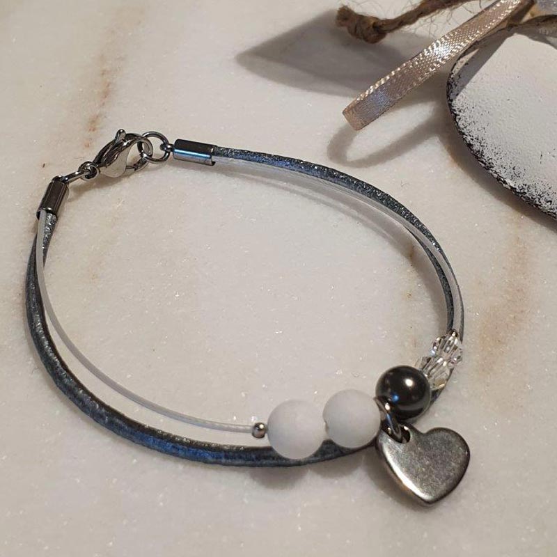 Armband &quot;Valentine&quot; silber