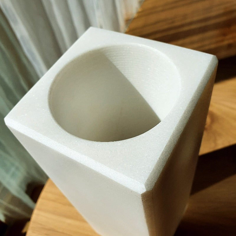 &quot;Camilla&quot; marble vase