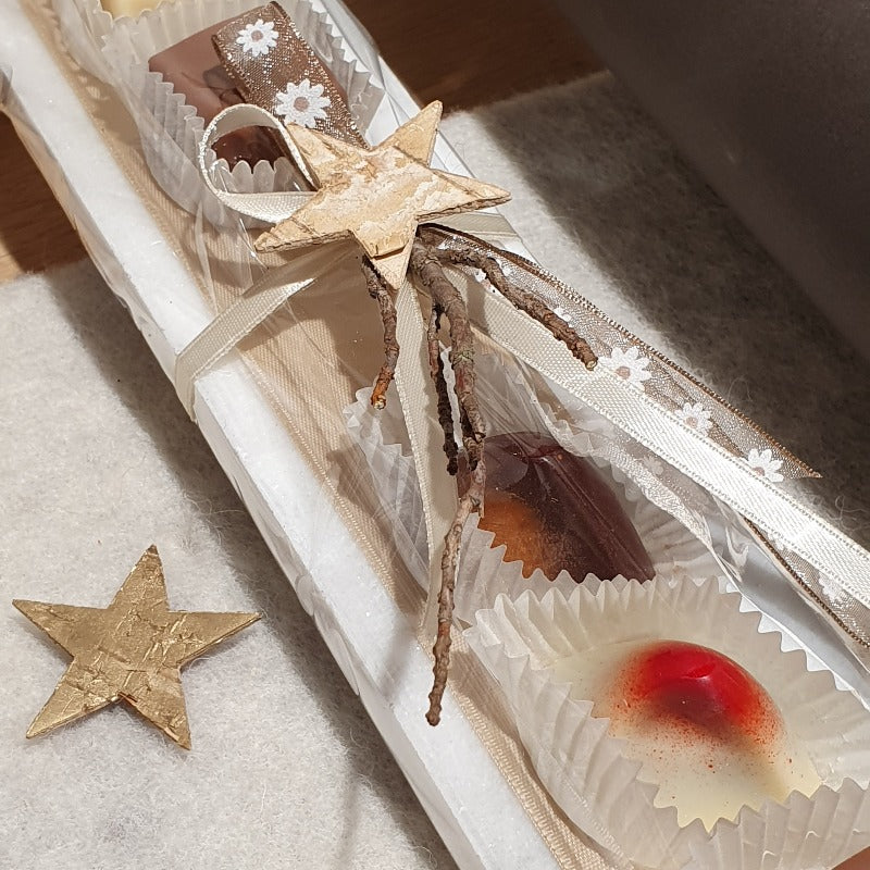 Chocolates on Laaser marble plate