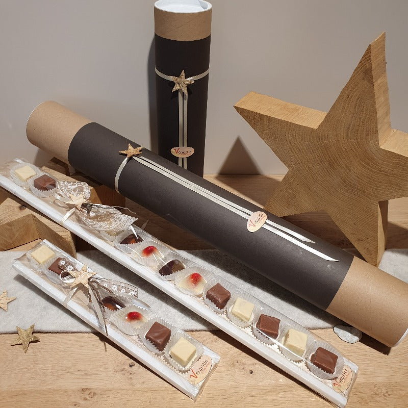 Chocolates on Laaser marble plate