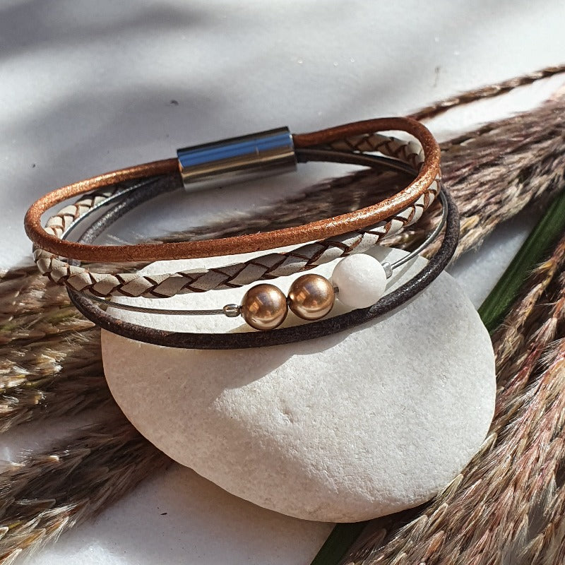 Armband &quot;trendy&quot; bronze