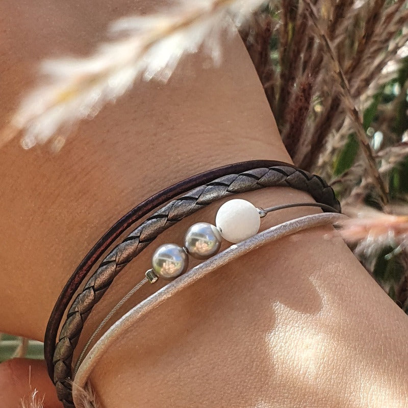 Armband &quot;trendy&quot; metallic