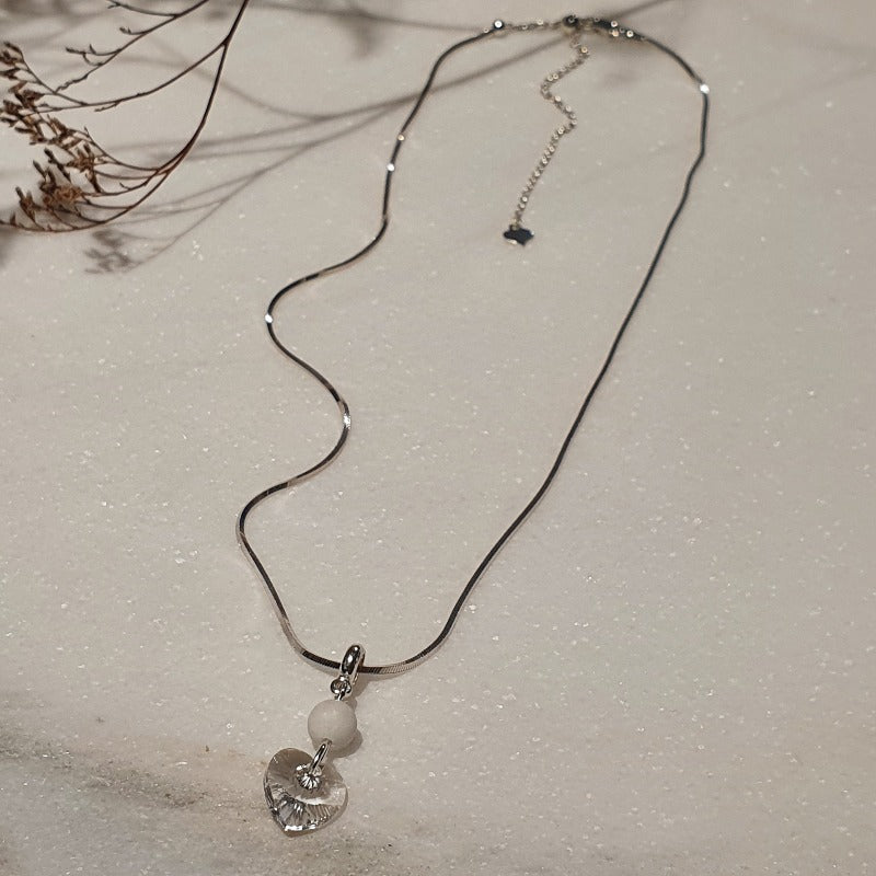 Necklace &quot;crystal heart&quot;