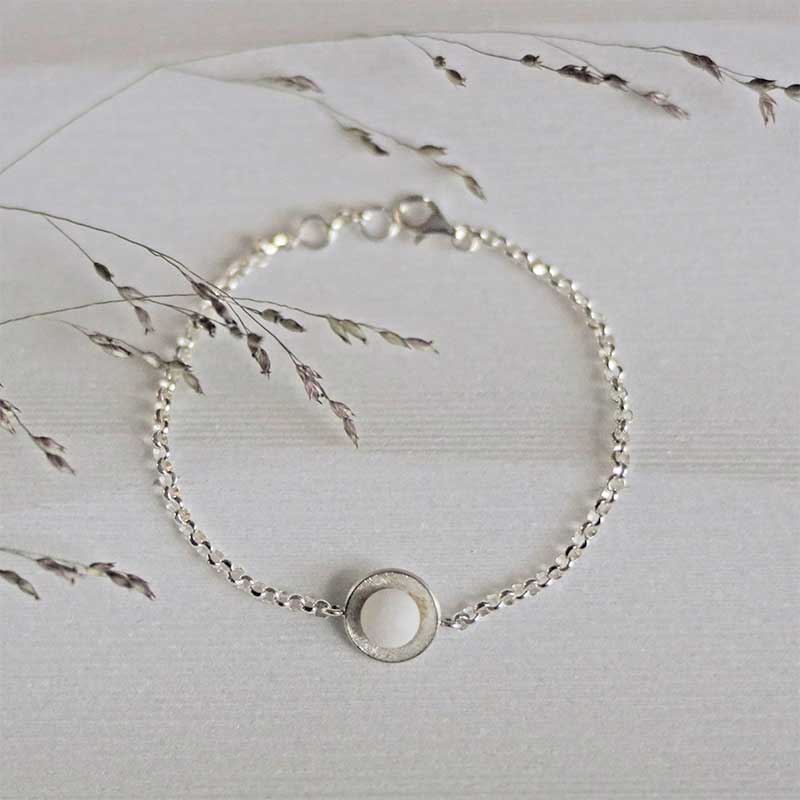 Bridal jewelry bracelet &quot;Lara&quot;