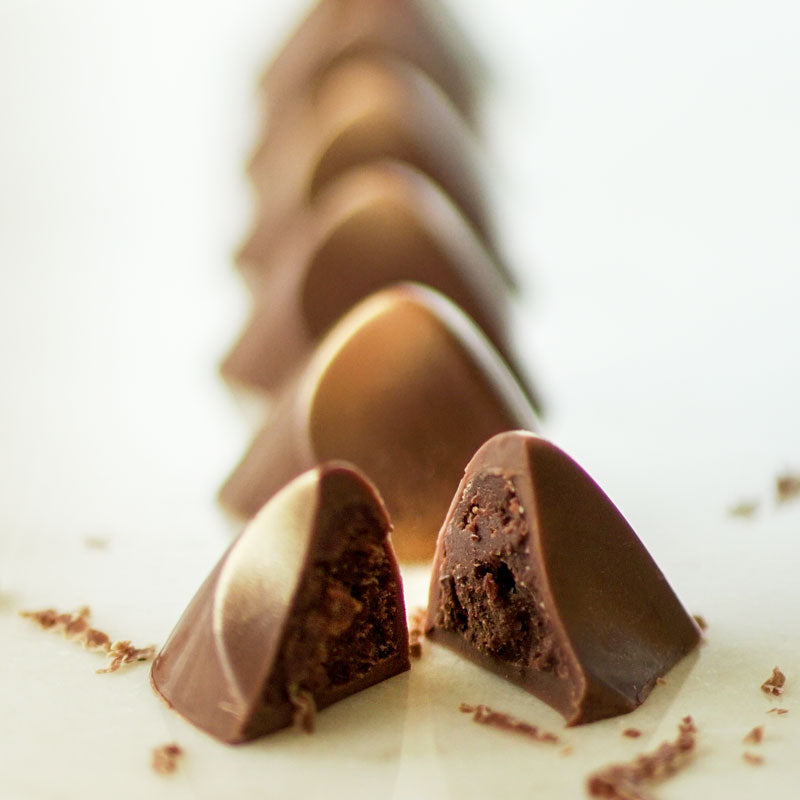 Südtiroler Bergpralinen mit Meraner Süßwein, 6er Stange - Venustis