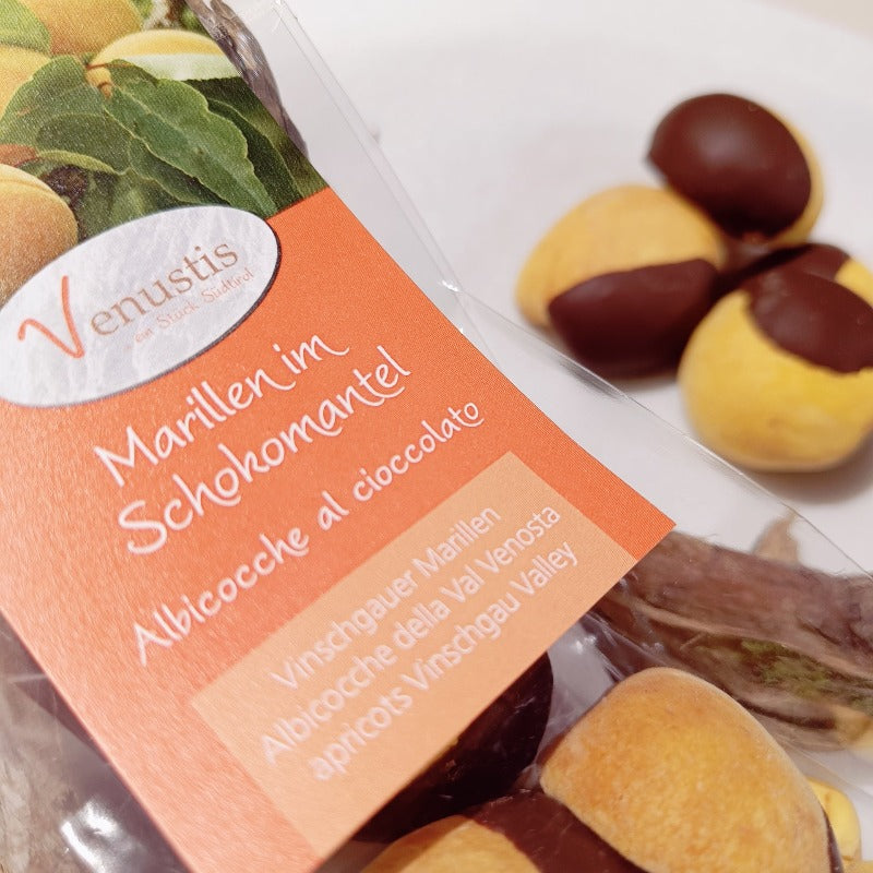 Vinschger Marille im Schokomantel