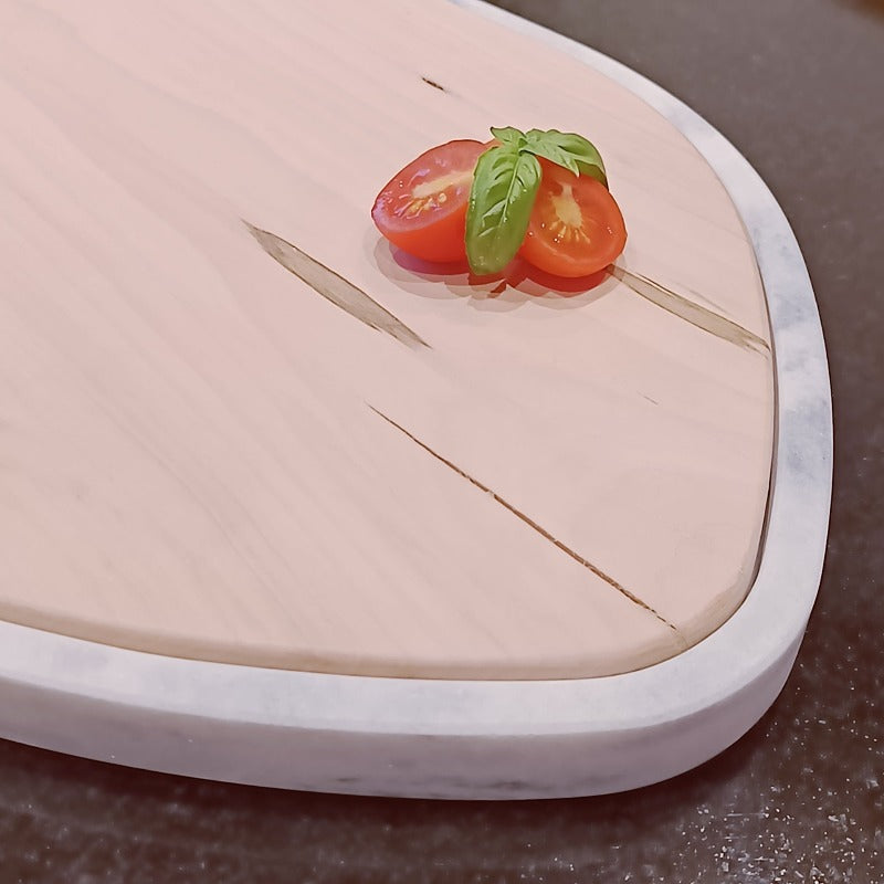 Cutting board &quot;Marble &amp; Apple&quot;, large