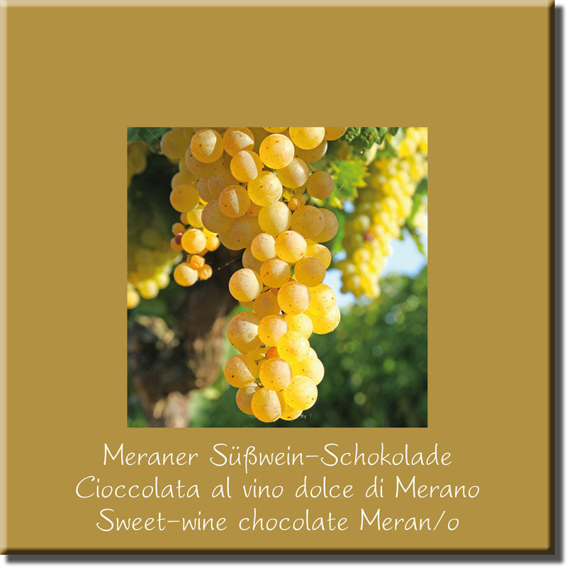 Meraner Süßwein-Schokolade, Edel Zartbitter 60% - Venustis