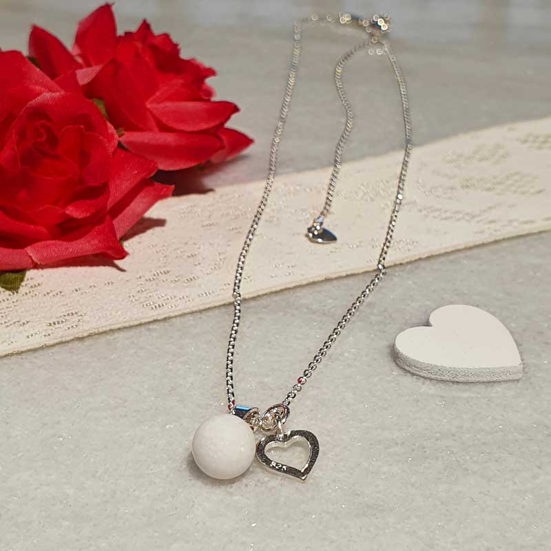 NEW! Necklace &quot;Lovely &amp; Heart&quot;