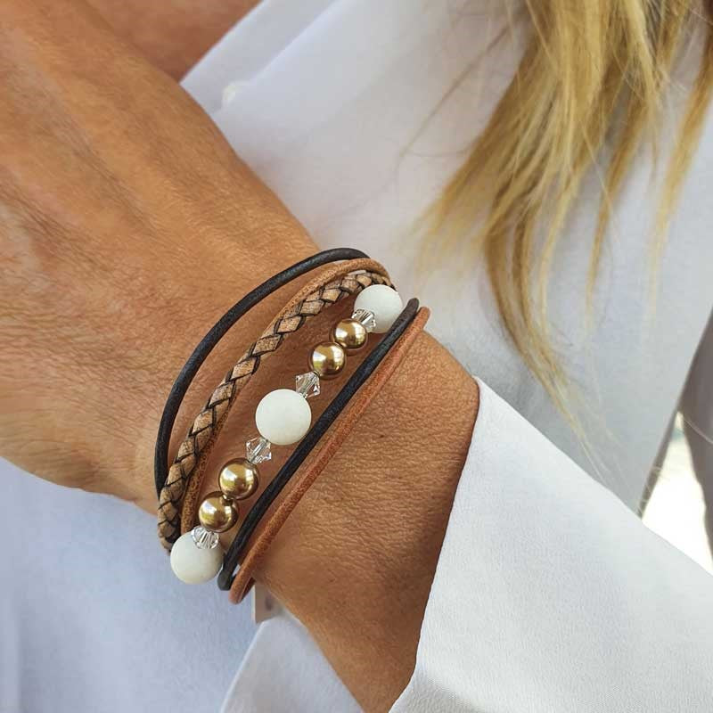 Armband &quot;style&quot; braun